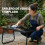 Outsunny Muebles de Jardín Gris 112 x 73 x 74 cm 4