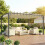 Outsunny Pérgola Beige 390 x 295 x 213 cm 2