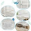 PawHut Jaula para Pájaro Blanco 95 x 45.5 x 102 cm 5