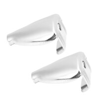 2 Stück Chrom Eisen Trommel Radbolzen Wartungszubehör WC704, 6 mm Öffnung