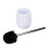 6Pcs Bathroom Accessories Set, PP+Stainless Steel, White 5
