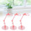 10 Translucent Plastic Stands for 6" Dolls 8