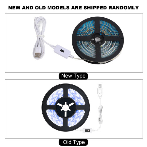 Waterproof USB LED Strip Light 1m-5m Stepless Dimmable Hand Sweep Sensor 2