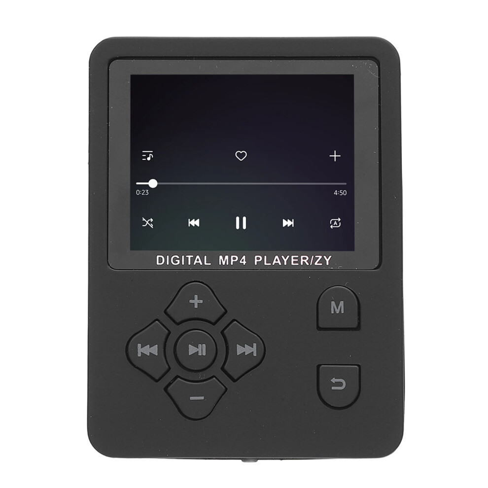 Bluetooth Mp3 Player 5.0, 64Gb Support, Voice Recorder, Radio, Black 5021391852707