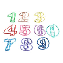 100 Number Paper Clips Fun Colourful