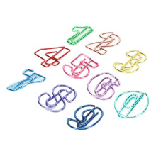 100 Number Paper Clips Fun Colourful