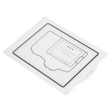 D850 wasserdichter Kameraschutzschirm, Optisches Glas, 0,3 mm Dicke