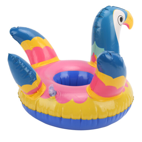 10pcs Inflatable Bird Drink Holders, 27x21cm Pool Party Float Accessories 2