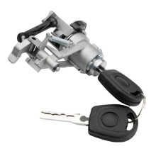 Tailgate Lock Cylinder and Key Tailgate Trunk Lock Cylinder 1J6827297G for Lupo Arosa 1998-2006