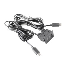 Auto Android Navigatie Machine Dubbele TYPE-C Ingang Naar USB Interface Paneel Verlengkabel Adapter Paneel