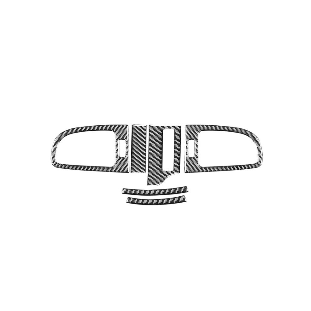 For Silverado 2007-2013 Carbon Fiber Dashboard Side Air Outlet Vent Frame Cover Trim Interior Accessories 6031045832107