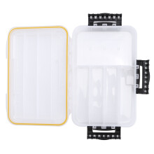 Durable Double-Layer Plastic Luya Box for Fish & Sport Accessories