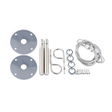 New High Quality Car Modification Universal Hood Lock Pull Wire Hood Lock Hood Lock Kit Engine Hood Fixed Lock