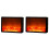 2X LED Fireplace Light Simulation Flame Light Nordic Style Decorative Fireplace Light Home Crafts Atmosphere Night Light 1