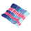 Polyester Embroidery Thread 12Pcs Gradient Bright Colours for DIY Blue Series 1