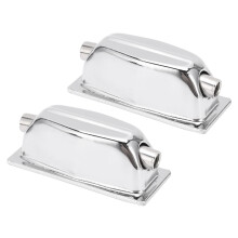 2 Stück Chrom Eisen Trommel Snare Ohrensatz für Wartung WC27F