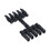 5-Way Solar Panel Cable Branch Connector IP67 Waterproof, 20A/30A 2