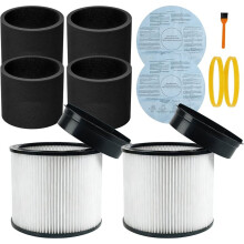 90304 Replacement Filter, 90107 Dry Filter, 90585 Foam Sleeve for Shopvac Filter 90304 90350 90333, Fits Most 5 Gallon