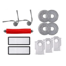 For QV 35A 35S Accessory Filter Rubber Brush Main Side Brush Mop Dust Bag Robot Vacuum Cleaner Parts