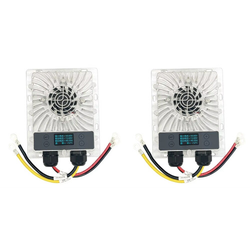 2X 600W Step-Down MPPT Solar Charging Controller 10-30V/17-85V Output Solar Intelligent Temperature