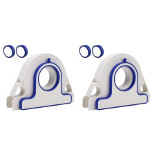 2X Aplicador de Fita Adesiva para Pintura, Dispensador de Fita Adesiva Master com Raspador, Conjunto de Aplicador de Fita Adesiva para Pintura de