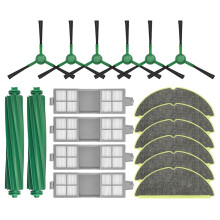 For 205 DustCompactor Vac / Combo Main Side Brush Hepa Filter Mop Cloth Dust Bag Vacuum Cleaner Parts