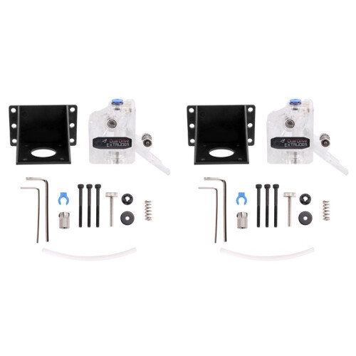 2X BMG Transparent Extruder for Chiron Vyper, 3D Printer Accessory 3D Printer Transparent Extruder