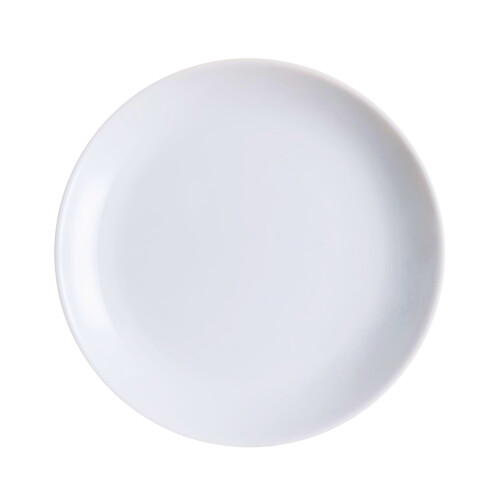 Luminarc Diwali 19cm Opal Glass Food Side Plate Round Table Dining Server