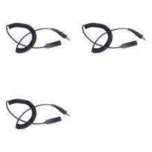 3X U174 Cable Extend for U94 PCI PTT Adapter TAC-SKY Headset Walkie Talkie 7.1mm Plug for U-174 NATO Conversion Extend