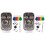 2X Chameleon V2.0 RFID  Chip Reader Emulator+10xUID Keychain NFC Duplicator 125K 13.56Mhz Card Decode Chameleon 1
