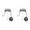 2X Computer Desktop -Knop met Dubbele USB-Poort Desktop Host Externe Startknop Plaktype Schakelaar 1