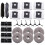 For  X30/X30Pro Robot Vacuum Accessories Roller Brush, Side Brush, Filter, Mop, Dust Bag Kit 1
