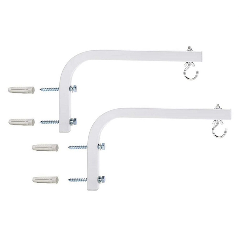 4X 90 Degrees Projector Screen Wall Mount L-Brackets Projection Screen Hanger Adjustable Mount For Hd Projector Screens 6032160310211