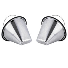 Reusable Stainless Steel Coffee Filter for Moccamaster KBGV KBT, Compatible with Technivorm Models 53935 53949 79318