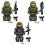 3pcs HALO Sergeant Sparta Mini Figures Building Blocks Toys Gift 1
