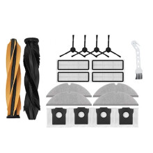 19 Pcs for  D20  Vacuum Main Side Brush Filter Dust Bag