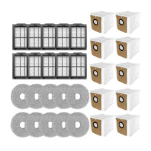 For Robot Vacuum X70 / DEM-X70 Vacuum Accessories Hepa Filter Dust Bag Mop Cloth