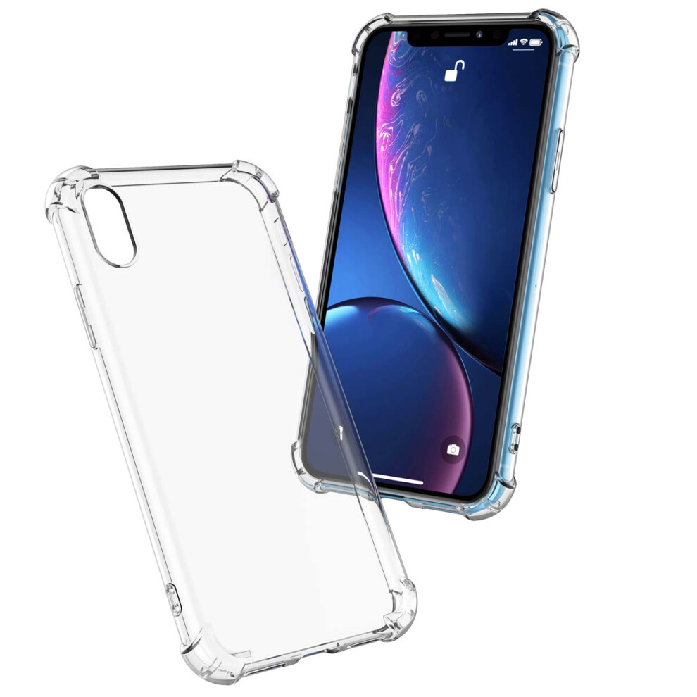Iphone Case Compatible With Se 2020, 12/12 Pro Max, 11/11 Pro Max, Xr/X/Xs/Xs Max, 7/8 Plus Â Crystal Clear Shock-Absorbing Soft Tpu Bumper 9448483582926