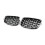 For  5 Series  F07 Hatchback 2010-2017 Car Silver Diamond Meteor Style Front Grille 5