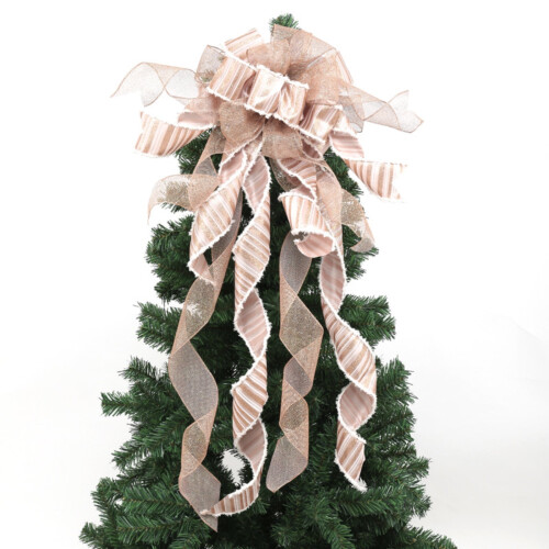 Christmas Tree Topper Bow 34 x 12 Inch