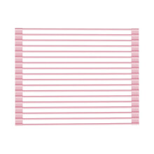 Scolapiatti arrotolabile ed espandibile, pieghevole, antiscivolo, resistente al calore e multiuso.