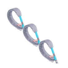 bucăți de curățare retractabilă a prafului cu tijă extensibilă (30-100"), 3 lavete din microfibră, lavetă extensibilă pentru tavan/sub