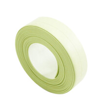 Kitband, 22 cm x 198 cm, wit, waterdichte afdichting voor douchedeuronderkant, toilet-/keukenwanden, spatbescherming voor wastafel – groen