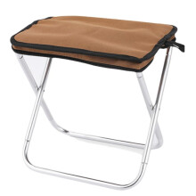 Tabouret de Camping en Plein Air, Chaise de Pêche Pliante avec Sac Portable, Siège Portable en Alliage D'Aluminium pour Pique-Nique Barbecue