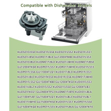 661658 WP661658 Dishwasher Drain Pump Assembly for Replaces AP6010255,8268411,8268460,916417
