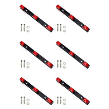 6X Trailer Tail Light Bar, 14.2 Inch Red Clearance Identification ID Light with Bracket