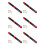 6X Trailer Tail Light Bar, 14.2 Inch Red Clearance Identification ID  Light with Bracket 1