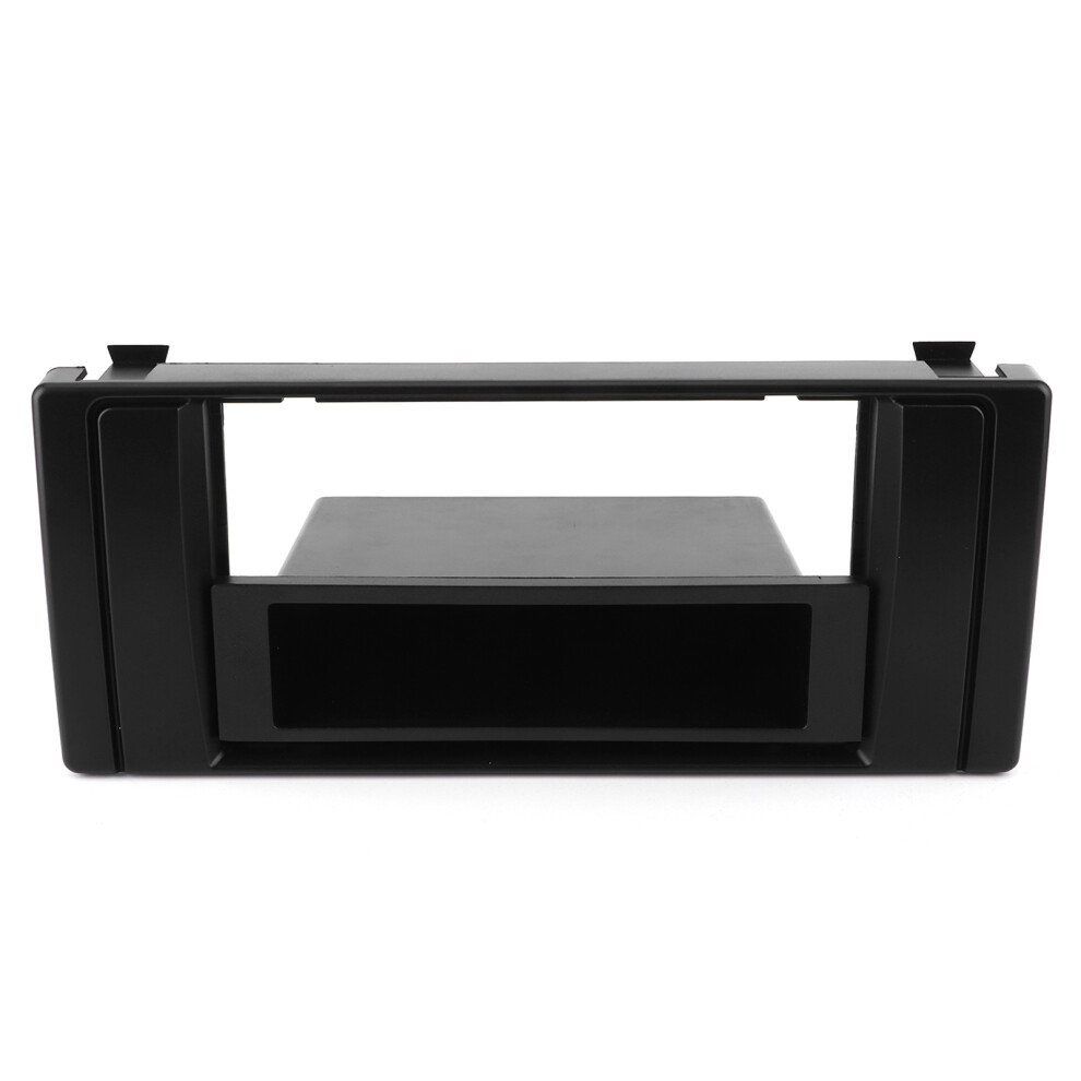 Bmw 1 Din Radio Fascia Dash Frame For 5 Series E39 & X5 E53 Interior Fitment Black 4261391525244