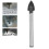 Ferroalloy Ceramic Tile Drill Bit 12mm Triangular for Marble Glass Wall Use 13