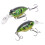 Mini Minnow Köder 6,2 cm Künstlicher Angelköder für Outdoor-Fischen 4